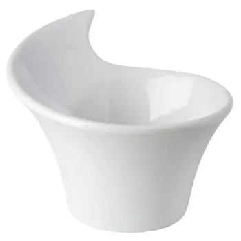 APS Bowl 2-3/8 oz. white melamine Mini - Case of 24