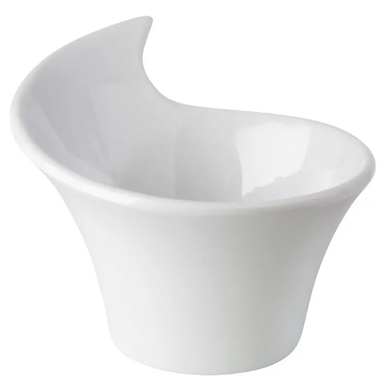 APS Bowl 2-3/8 oz. white melamine Mini - Case of 24