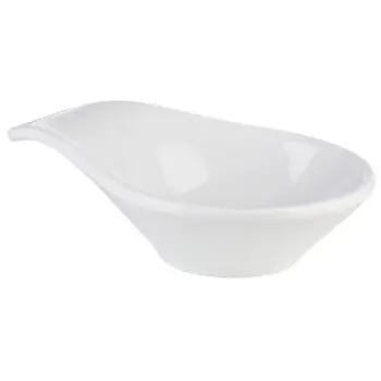 APS Bowl 2-1/8 oz. white melamine Mini - Case of 24