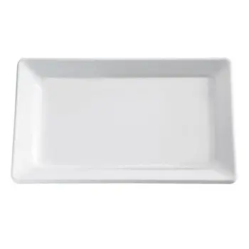 APS Tray 15.75" x 11.875" x 1.25" H melamine white Pure - Case of 6