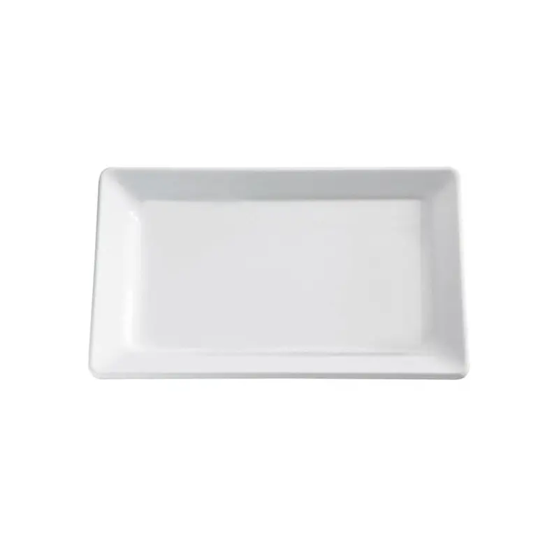 APS Tray 11.875" x 8.375" x 1.25" H melamine white Pure - Case of 5 APS Tray 11.875" x 8.375" x 1.25" H melamine white Pure - Case of 5