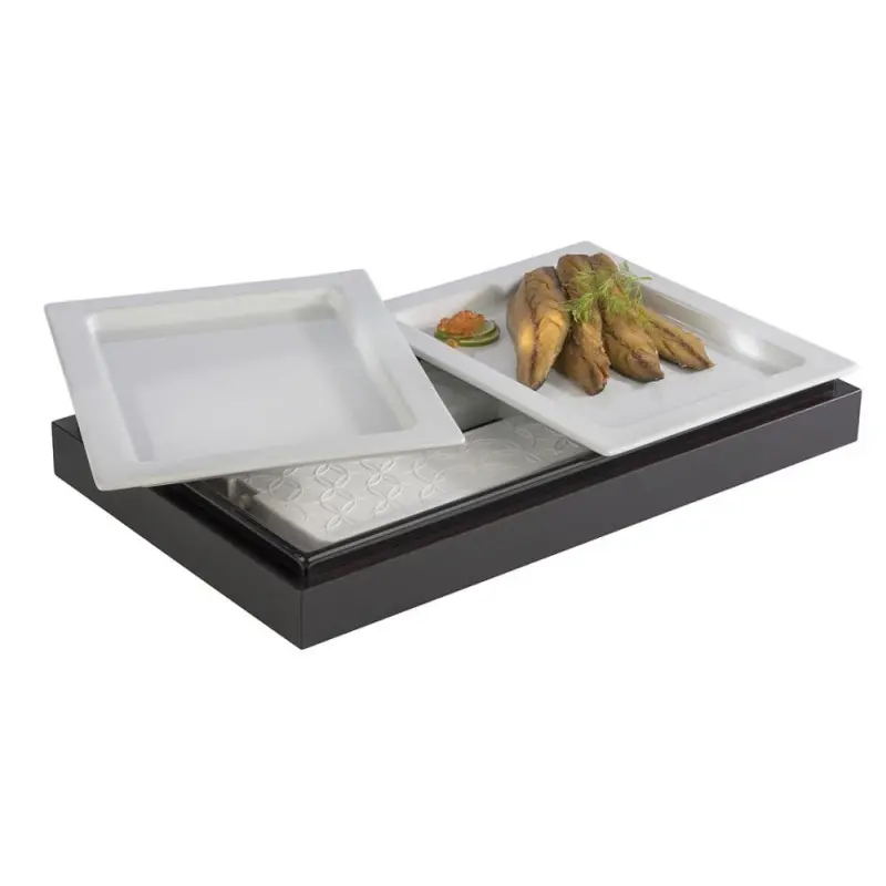 APS Tray Gastronorm 1/2 12.875" x 10.5" x 0.875" H porcelain white Frames - Case of 12 APS Tray Gastronorm 1/2 12.875" x 10.5" x 0.875" H porcelain white Frames - Case of 12