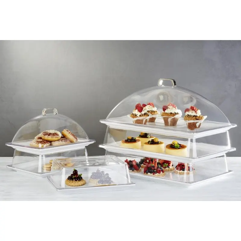 APS Cover Gastronorm 1/2 12.875" x 10.5" x 3.75" H polycarbonate clear APS Cover Gastronorm 1/2 12.875" x 10.5" x 3.75" H polycarbonate clear