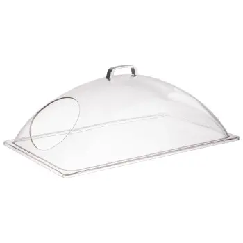 APS Cover Gastronorm 1/1 21.375" x 13.25" x 8.125" H SAN clear