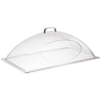 APS Cover Gastronorm 1/1 21.375" x 13.25" x 8.125" H SAN clear