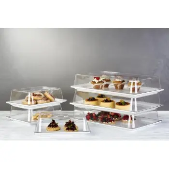 APS Cover Gastronorm 1/1 20.875" x 12.875" x 3.75" H polycarbonate clear