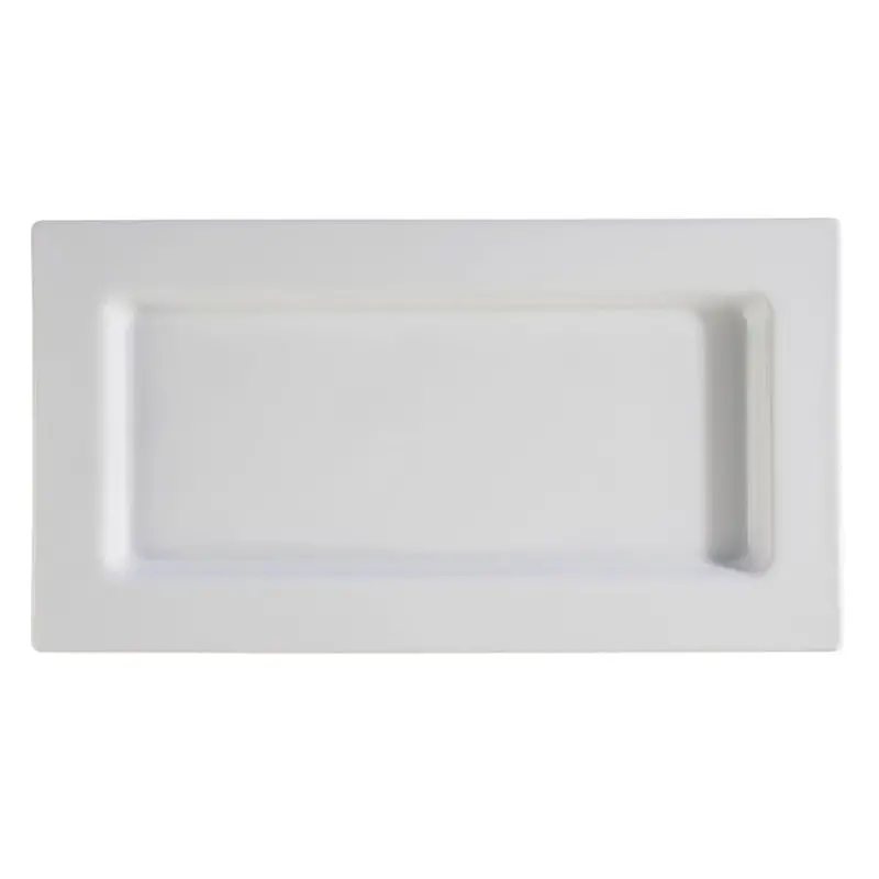 APS Tray Gastronorm 1/3 12.875" x 7" x 0.875" H porcelain white Frames - Case of 16 APS Tray Gastronorm 1/3 12.875" x 7" x 0.875" H porcelain white Frames - Case of 16