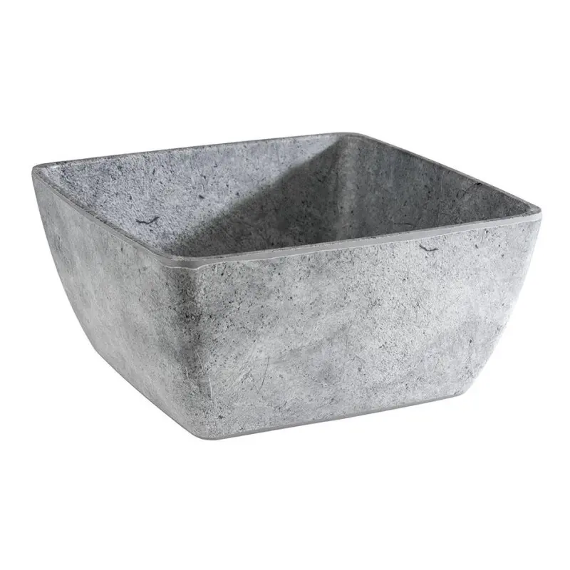 APS Bowl 128.5 oz. melamine patterned concrete Element - Case of 4 APS Bowl 128.5 oz. melamine patterned concrete Element - Case of 4