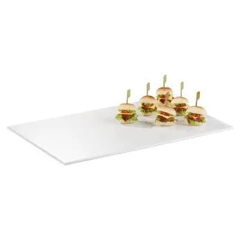 APS Tray Gastronorm 1/1 20.875" x 12.875" x 0.625" H melamine white Zero - Case of 2