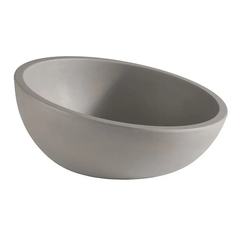 APS Bowl 23.75 oz. melamine concrete look Element - Case of 4 APS Bowl 23.75 oz. melamine concrete look Element - Case of 4
