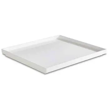 APS Tray Gastronorm 1/2 12.875" x 10.5" x 1.25" H melamine white Asia Plus