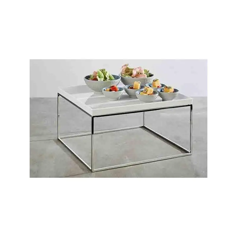 APS Tray Gastronorm 1/2 12.875" x 10.5" x 1.25" H melamine white Asia Plus