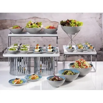 APS Tray Gastronorm 1/2 12.875" x 10.5" x 1.25" H melamine white Asia Plus