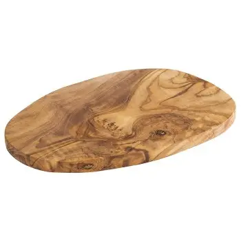 APS Serving Board 10" x 6.5" x 0.5" olive wood
