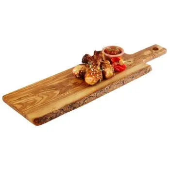 APS Serving Board 20.125" x 5.875" x 0.5" olive wood