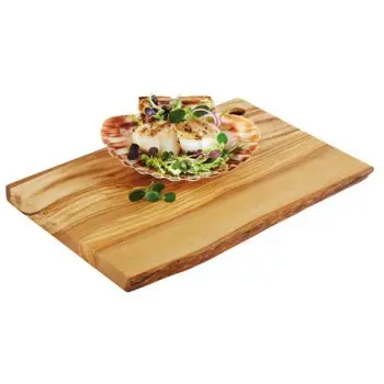 APS Serving Board 9.875" x 6.625" x 0.5" olive wood
