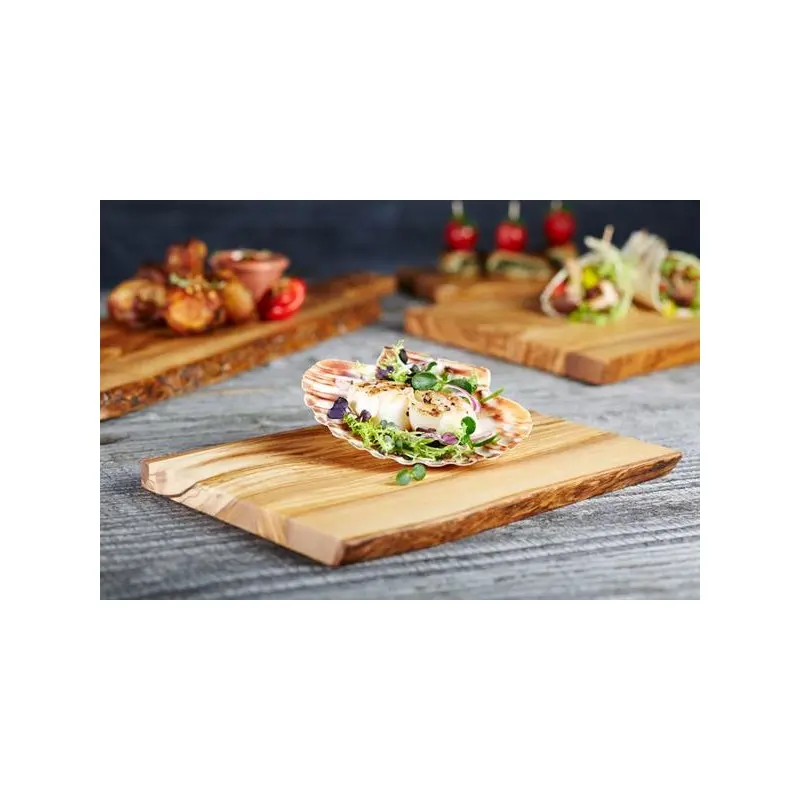 APS Serving Board 9.875" x 6.625" x 0.5" olive wood