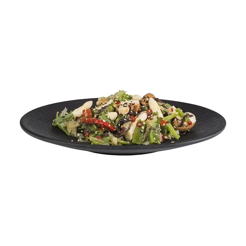 APS Nero Plate 10.25" melamine black - Case of 6