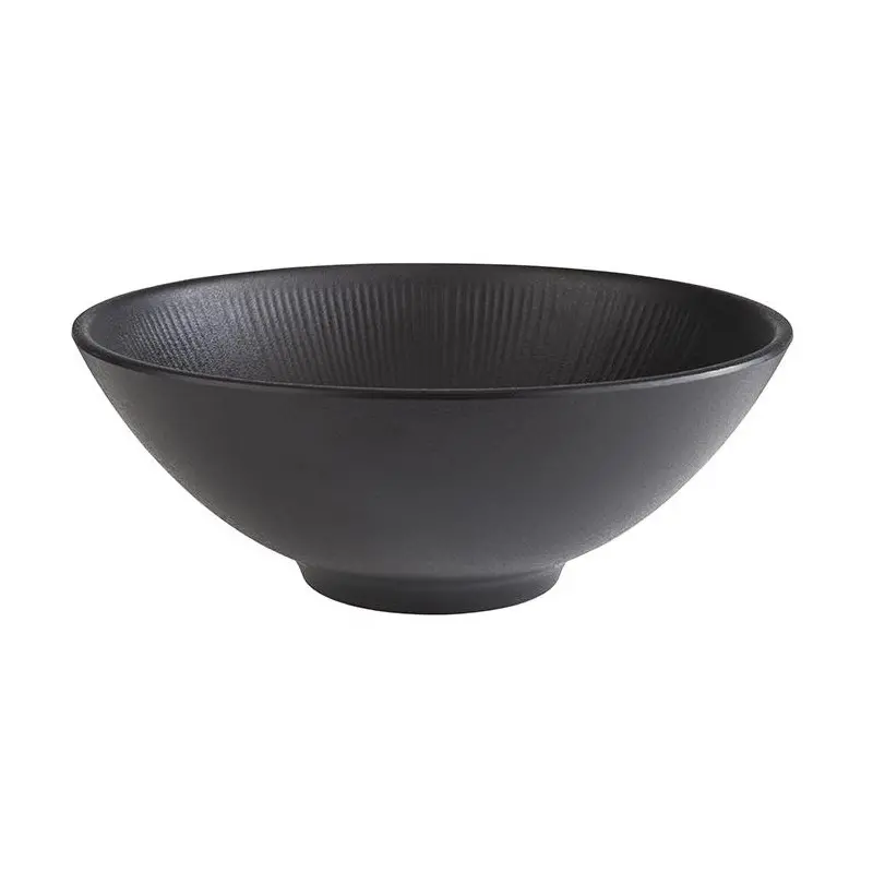 APS Nero Bowl 57 oz. melamine black - Case of 6