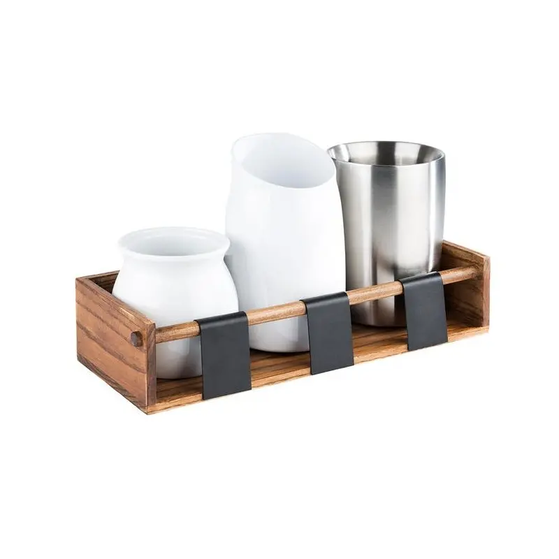 APS Buffet Station 15.75" x 6.375" x 3.625" acacia caramel APS Buffet Station 15.75" x 6.375" x 3.625" acacia caramel