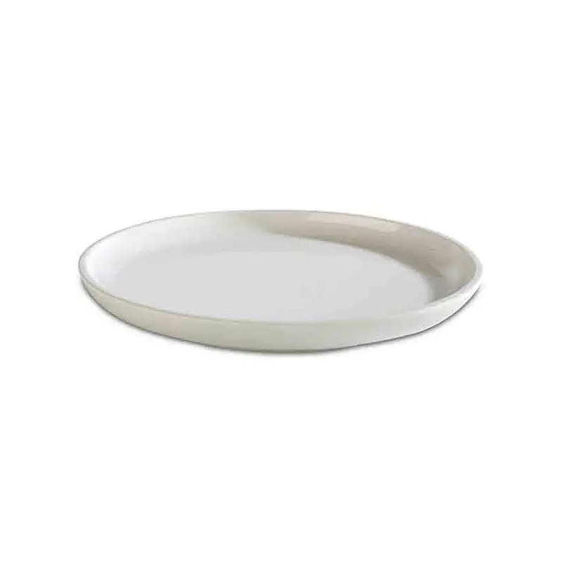 APS Plate 6.375" dia. x 0.875" H melamine white Asia Plus APS Plate 6.375" dia. x 0.875" H melamine white Asia Plus