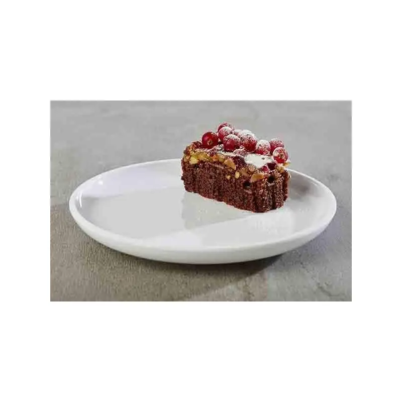 APS Plate 6.375" dia. x 0.875" H melamine white Asia Plus APS Plate 6.375" dia. x 0.875" H melamine white Asia Plus