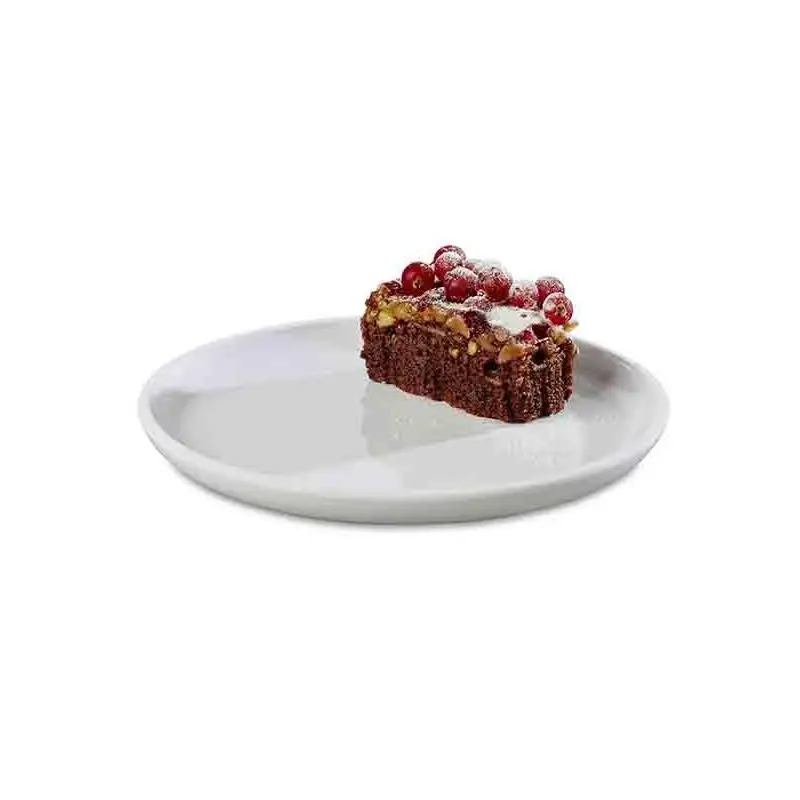 APS Plate 6.375" dia. x 0.875" H melamine white Asia Plus APS Plate 6.375" dia. x 0.875" H melamine white Asia Plus
