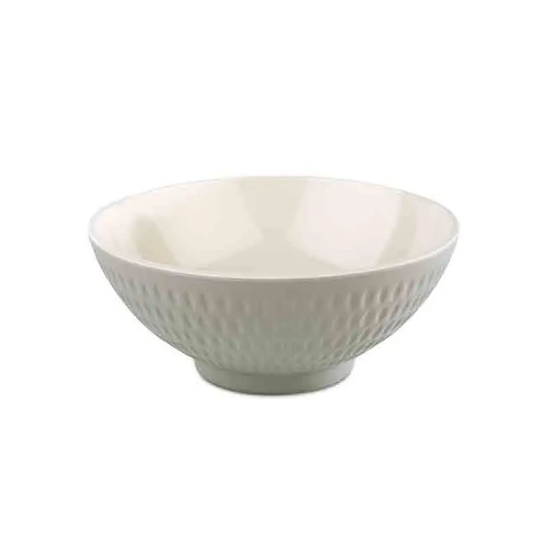 APS Rice Bowl 20.375 oz. melamine cream/taupe Asia Plus - Case of 12 APS Rice Bowl 20.375 oz. melamine cream/taupe Asia Plus - Case of 12