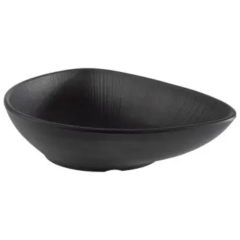 APS Nero Bowl 20.2 oz. melamine black - Case of 12