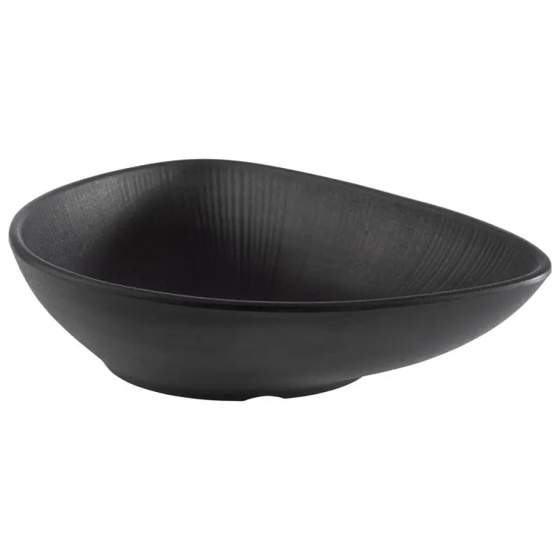 APS Nero Bowl 20.2 oz. melamine black - Case of 12