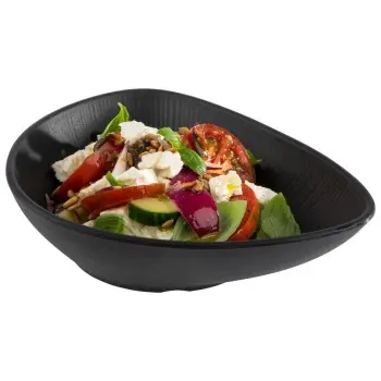 APS Nero Bowl 20.2 oz. melamine black - Case of 12
