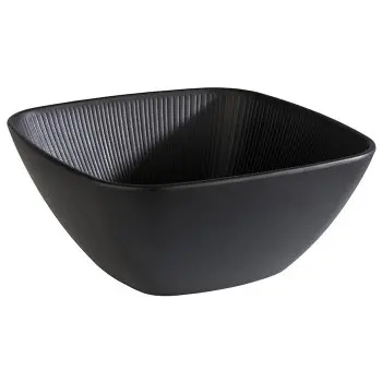 APS Nero Bowl 118 oz. melamine black - Case of 4