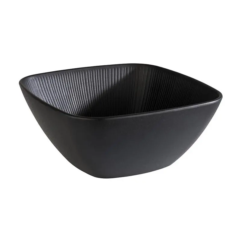 APS Nero Bowl 118 oz. melamine black - Case of 4
