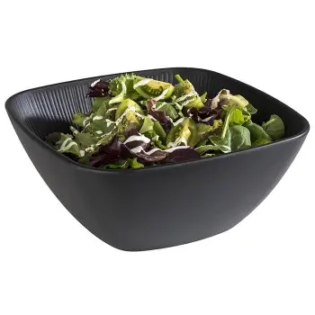 APS Nero Bowl 118 oz. melamine black - Case of 4
