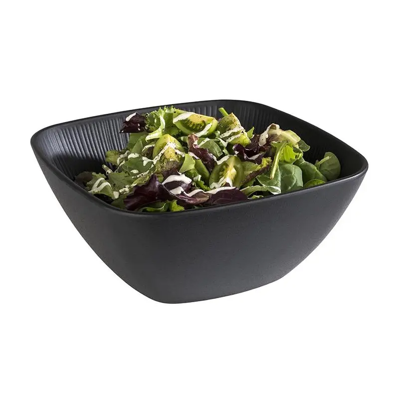 APS Nero Bowl 118 oz. melamine black - Case of 4