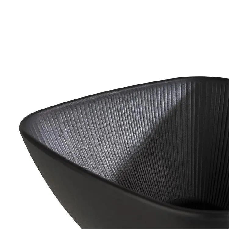 APS Nero Bowl 118 oz. melamine black - Case of 4