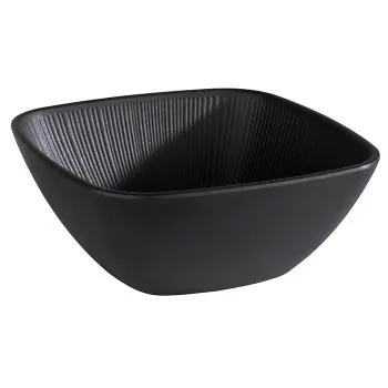 APS Nero Bowl 50.7 oz. melamine black - Case of 6