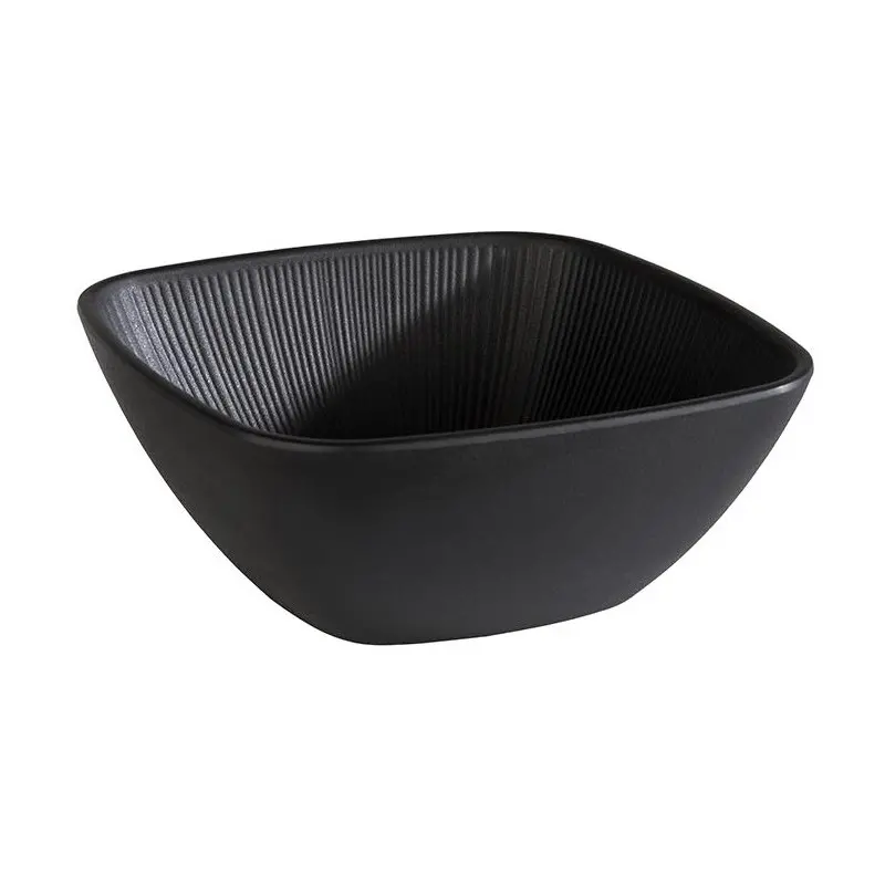 APS Nero Bowl 50.7 oz. melamine black - Case of 6
