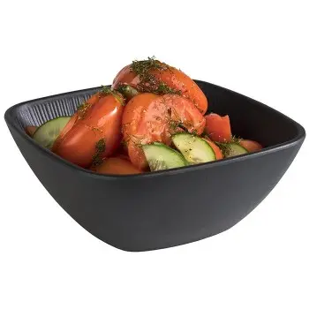 APS Nero Bowl 50.7 oz. melamine black - Case of 6