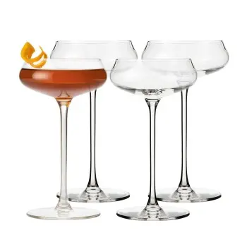 Libbey Virtuoso Coupe Glass 6.75 oz. glass HD2 Rim & Foot - Case of 12