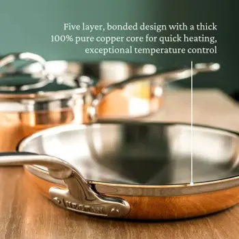 Hestan 12.5" Open Skillet (32cm) - Set of 2