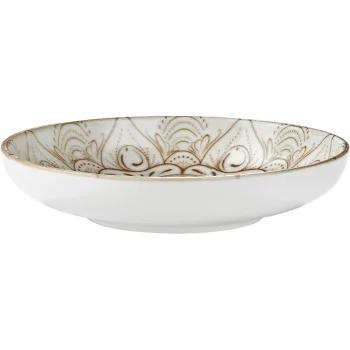 Porline Atelier Lace Collection Deep Plate 21 cm - Set of 6