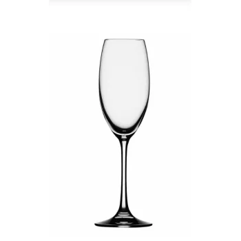 Spiegelau Champagne Flute Glass 8.75 oz. Crystal Vino Grande - Case of 12