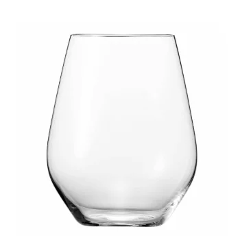 Spiegelau Red Wine Glass 15.5 oz. stemless Crystal Authentis Casual - Case of 12