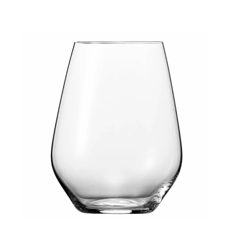 Spiegelau White Wine Glass 14.25 oz. stemless Crystal Authentis Casual - Case of 12 Spiegelau White Wine Glass 14.25 oz. stemless Crystal Authentis Casual - Case of 12