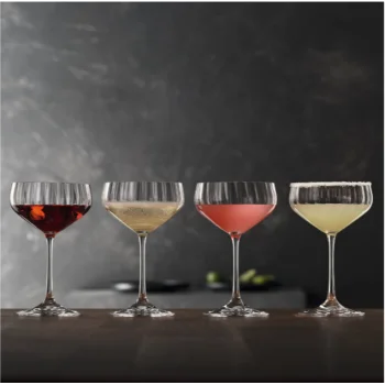Spiegelau Coupe Glass 10.5 oz. Lead-Free Crystal Lifestyle - Case of 12