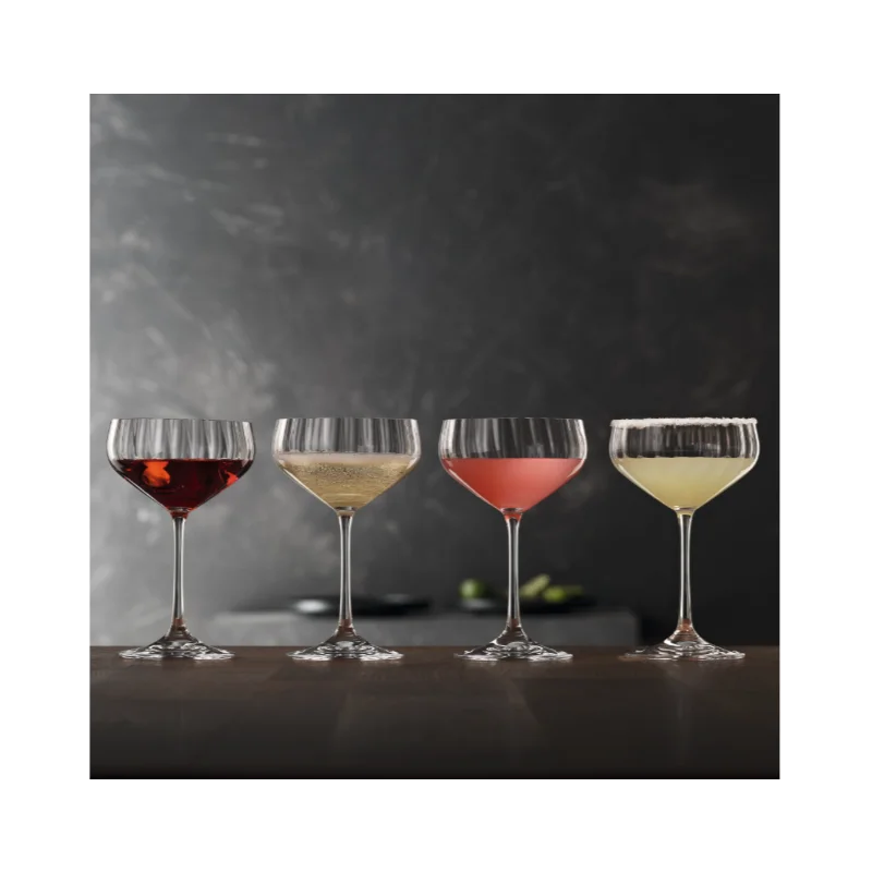 Spiegelau Coupe Glass 10.5 oz. Lead-Free Crystal Lifestyle - Case of 12 Spiegelau Coupe Glass 10.5 oz. Lead-Free Crystal Lifestyle - Case of 12