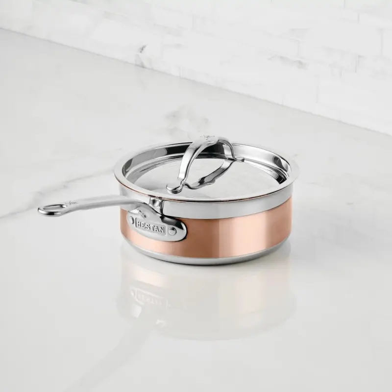Hestan 2.0qt Covered Saucepan (18cm) - Set of 2 Hestan 2.0qt Covered Saucepan (18cm) - Set of 2