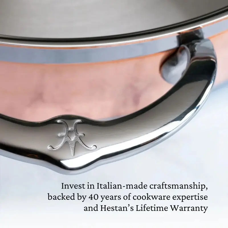 Hestan 2.0qt Covered Saucepan (18cm) - Set of 2 Hestan 2.0qt Covered Saucepan (18cm) - Set of 2