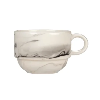 Libbey Teacup 9.5 oz. porcelain Smoke - Case of 36